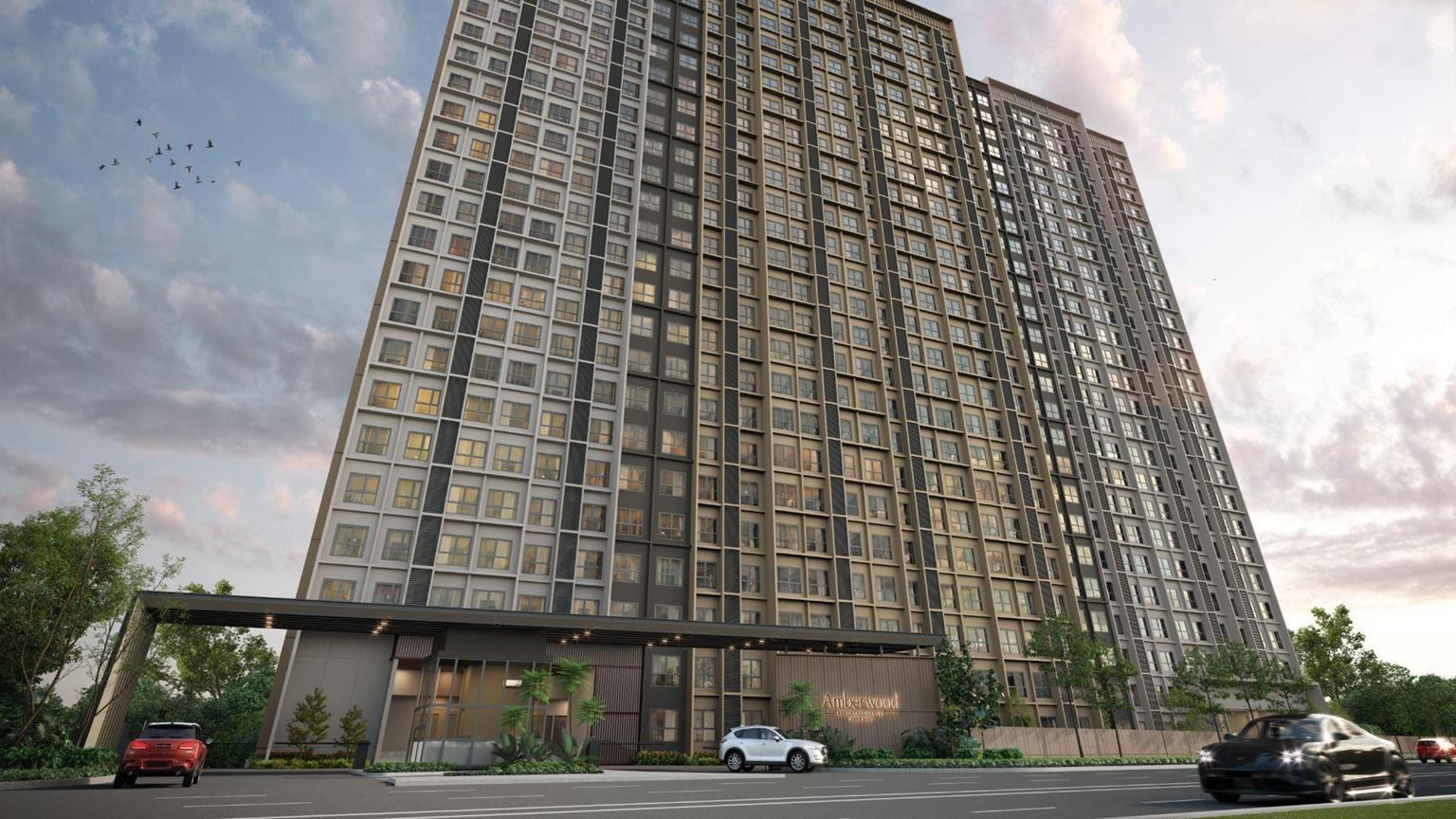 Artist impression of Amberwood facade